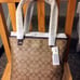 MSRP 295! NEW NWT Coach Signature Zip Tote Handbag, F34603, Khaki/Dark Purple
