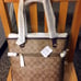 MSRP 295! NEW NWT Coach Signature Zip Tote Handbag, F34603, Khaki/Dark Purple