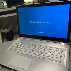 HP ENVY x360 m6 convertible i5 processor 2-in-1 Touch-Screen Laptop in Silver