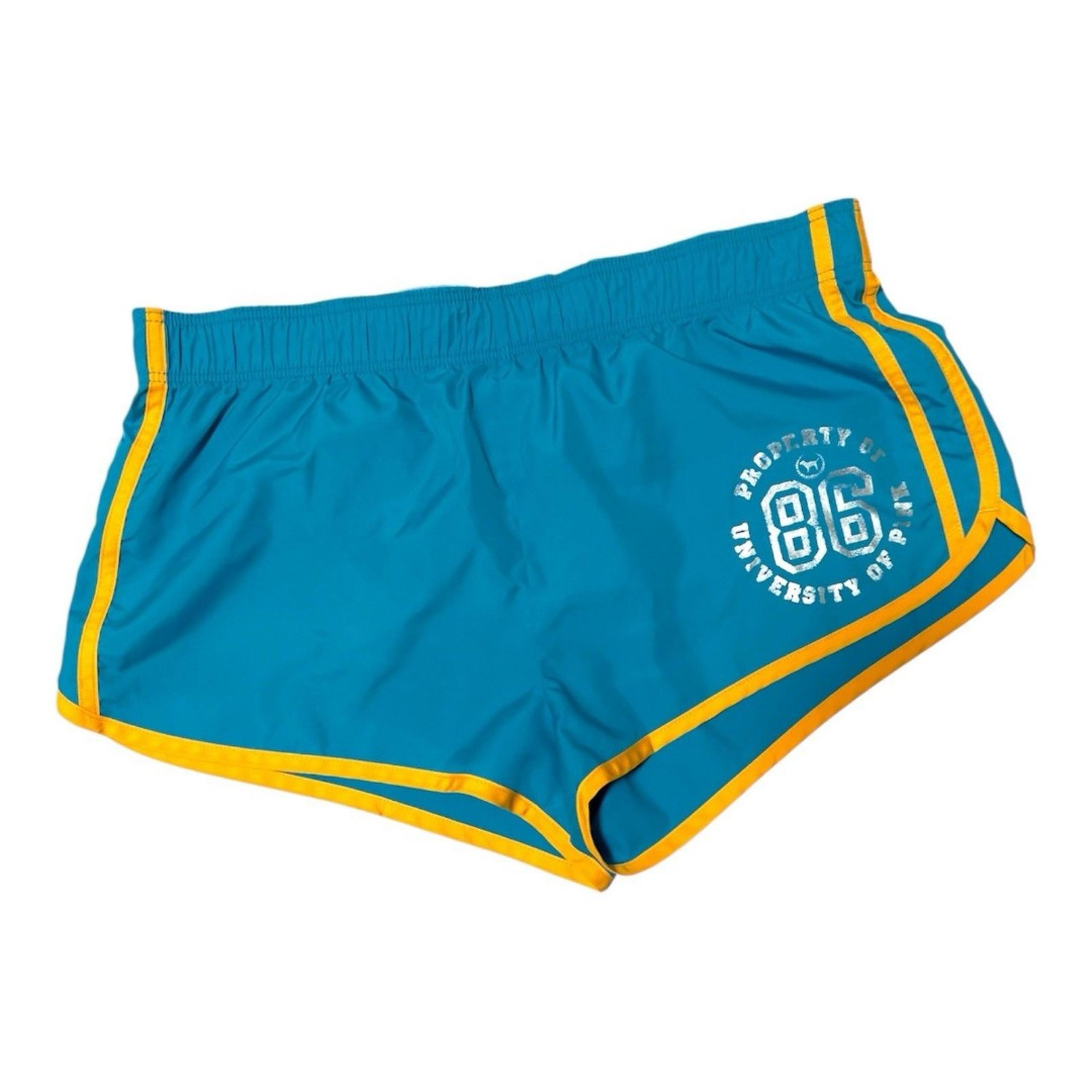 PINK University Lounge Athletic Blue Shorts Size Medium - Victoria's Secret