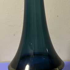 Mid-Century Riihimaki Finnish Vase# 1378 -Lasi Oy Rihilmaen