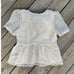 Anthropologie Sunday In Brooklyn Sheer Bow-Back Blouse Size XS. NEW