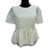 Anthropologie Sunday In Brooklyn Sheer Bow-Back Blouse Size XS. NEW