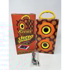 Limited Edition Hersheys Reese's Cup Stereo Speaker Box 3.5mm Plug & Play