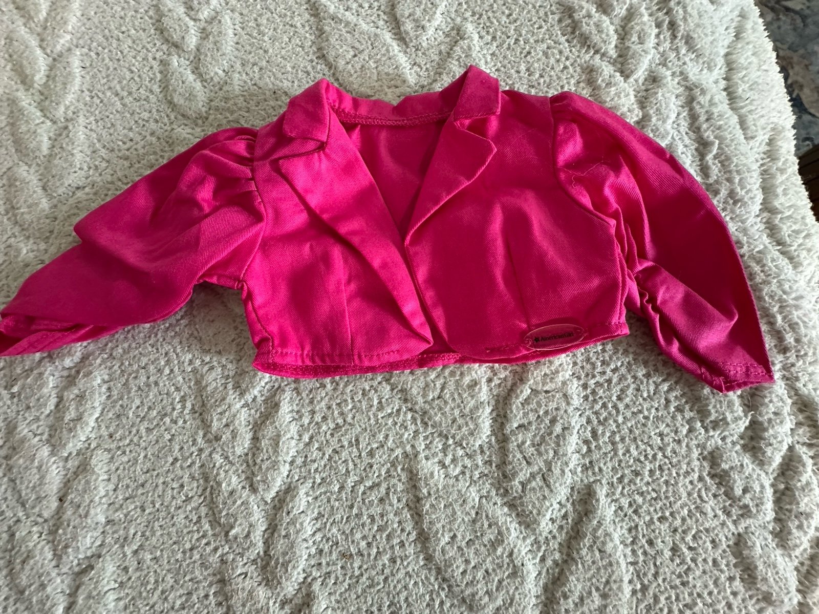 American Girl Courtney Pink Cropped Jacket Blazer Mix and Match HTF A561