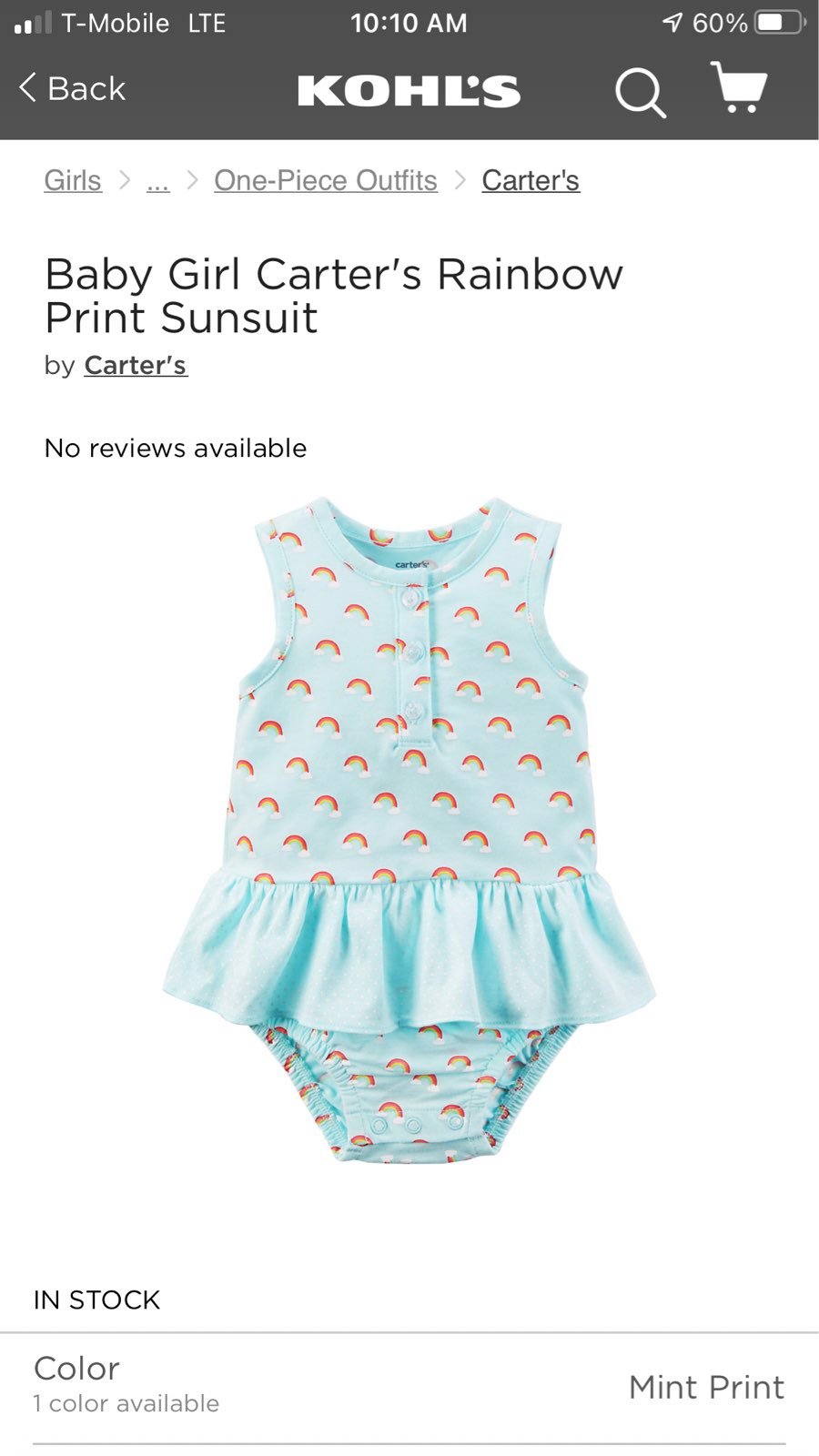 Carters 18 months Romper Lot (8) NWT