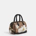 NWT Coach Mini Rowan Crossbody Bag In Signature Canvas With Floral Print CZ596