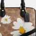 NWT Coach Mini Rowan Crossbody Bag In Signature Canvas With Floral Print CZ596