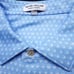 Peter Millar Mens Polo Golf Shirt M Cottage Blue Seeing Double Skulls Print
