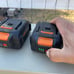 WORX 40v Batteries and worx Charger