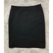 Club Monaco wool blend black pencil skirt