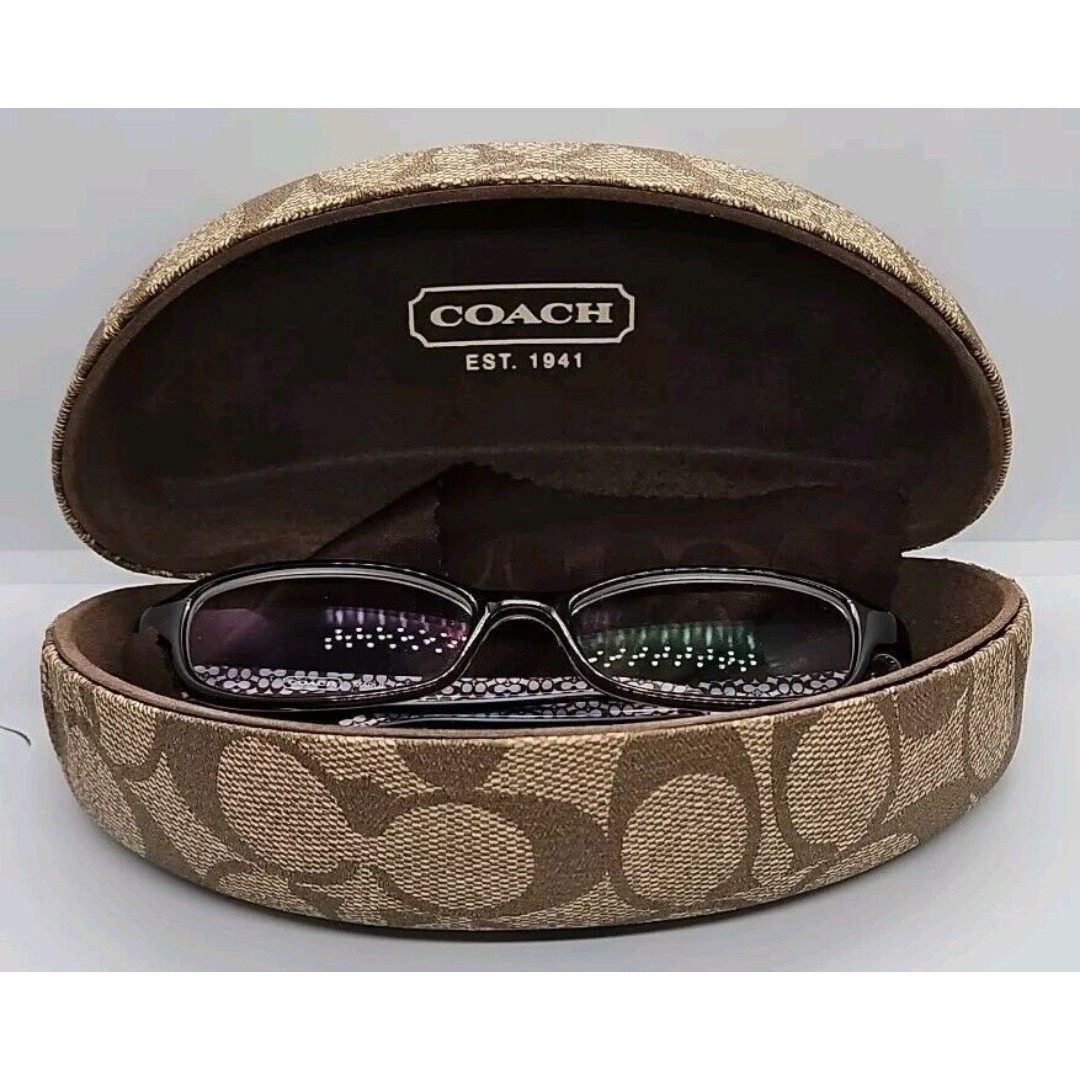Coach Eyeglasses Frame MARLIE (533) Brown With Logo Case