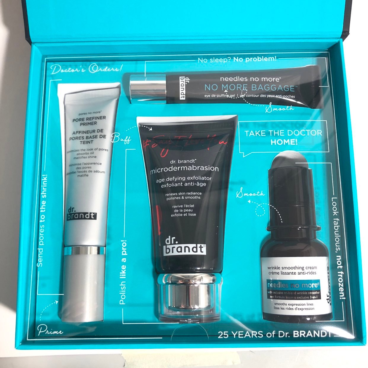 NEW 25 years of Dr.Brandt Kit