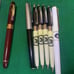 (2) Fountain Pens & regular pens LOT