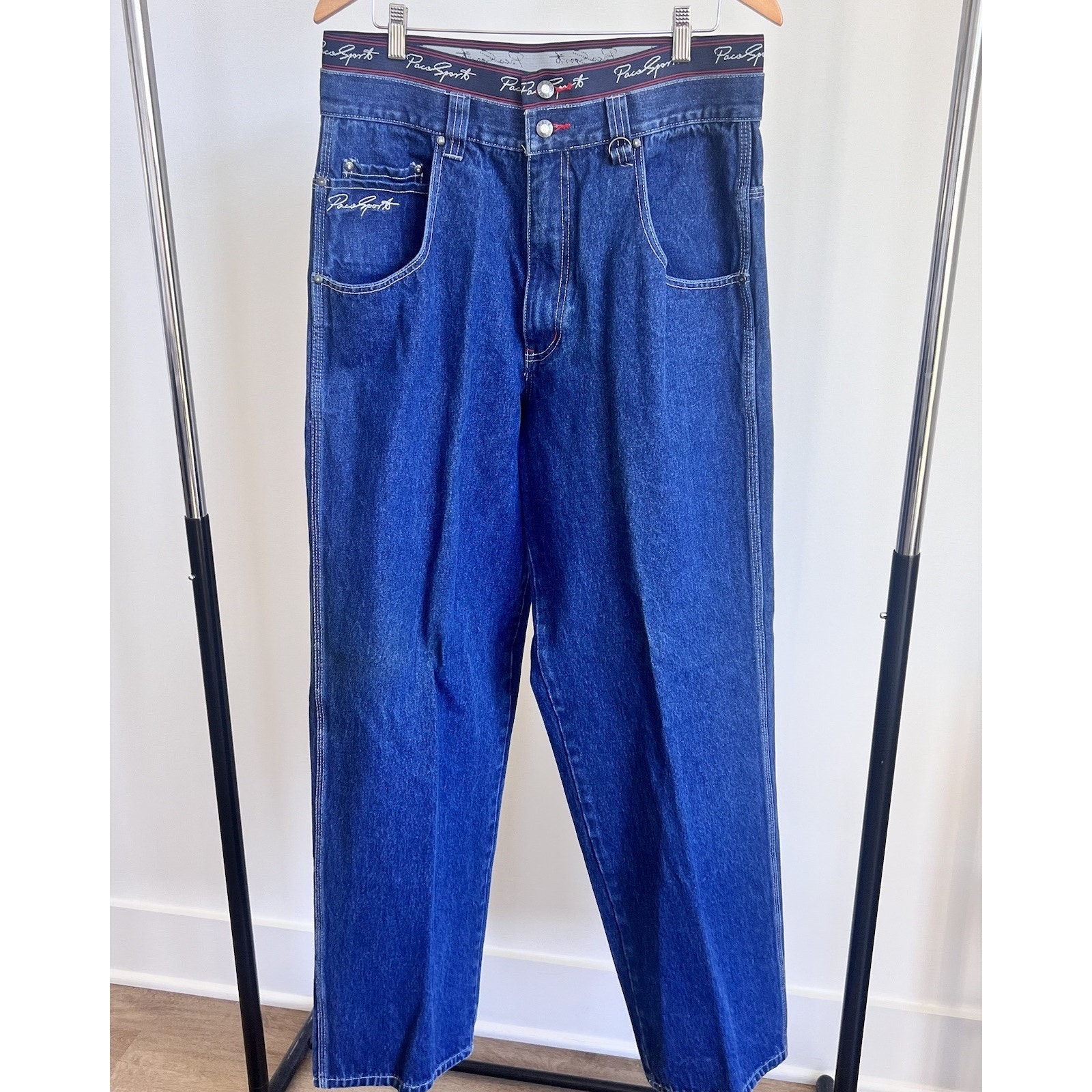 Vintage Y2K Paco sport Baggy Denim jeans Size 36 x 34
