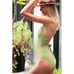 NWT! BECCA by Rebecca Virtue Color Code One Piece, Size Small, Sage