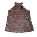 Cable and Gauge Halter Tank Top Medium Pink Sequin Y2K Fairycore Party New