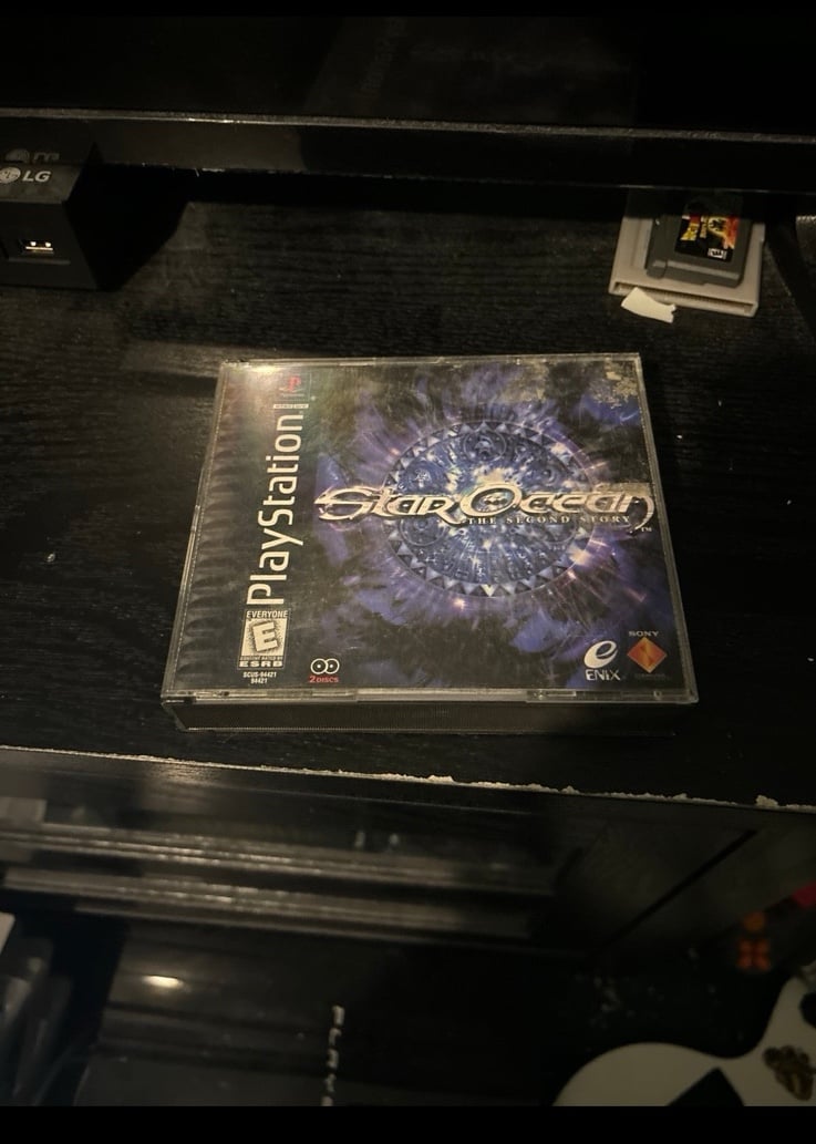 Star Ocean The Second Story PS1 (CIB COMPLETE LIKE NEW)