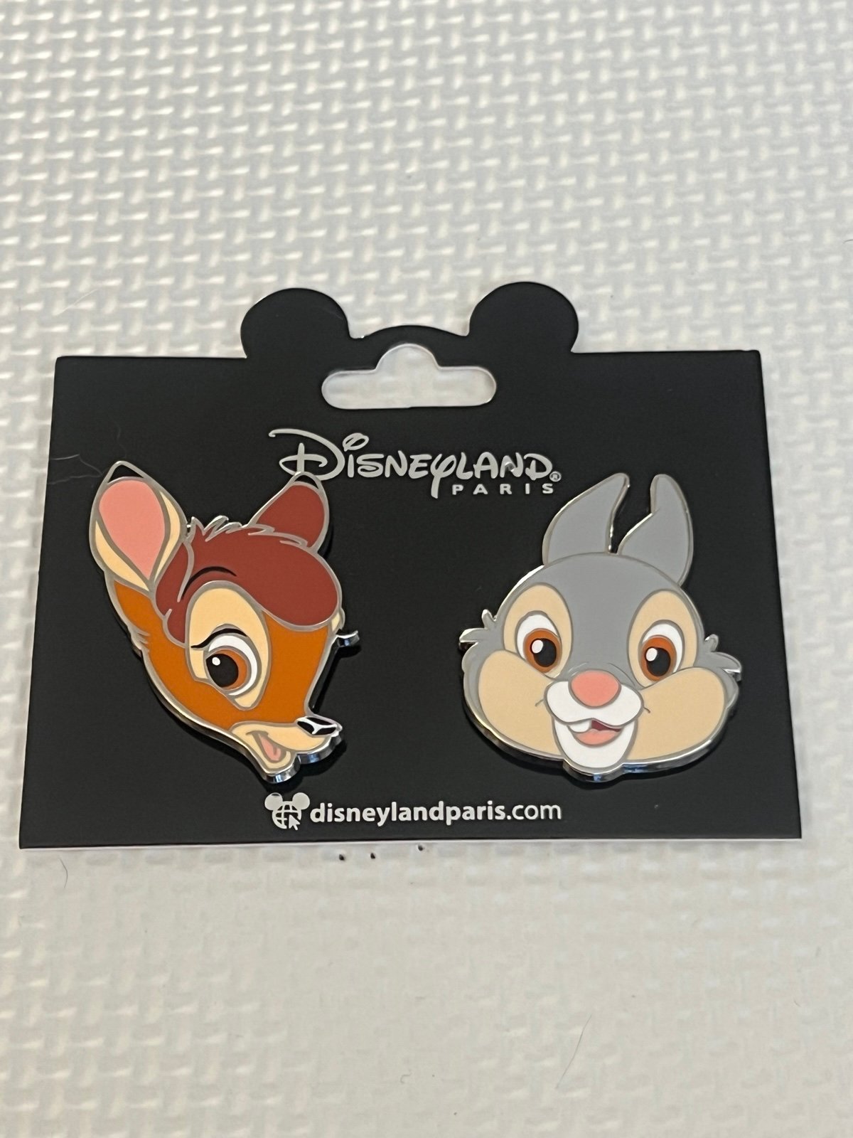 Bambi and Thumper Disneyland Paris Pin Set