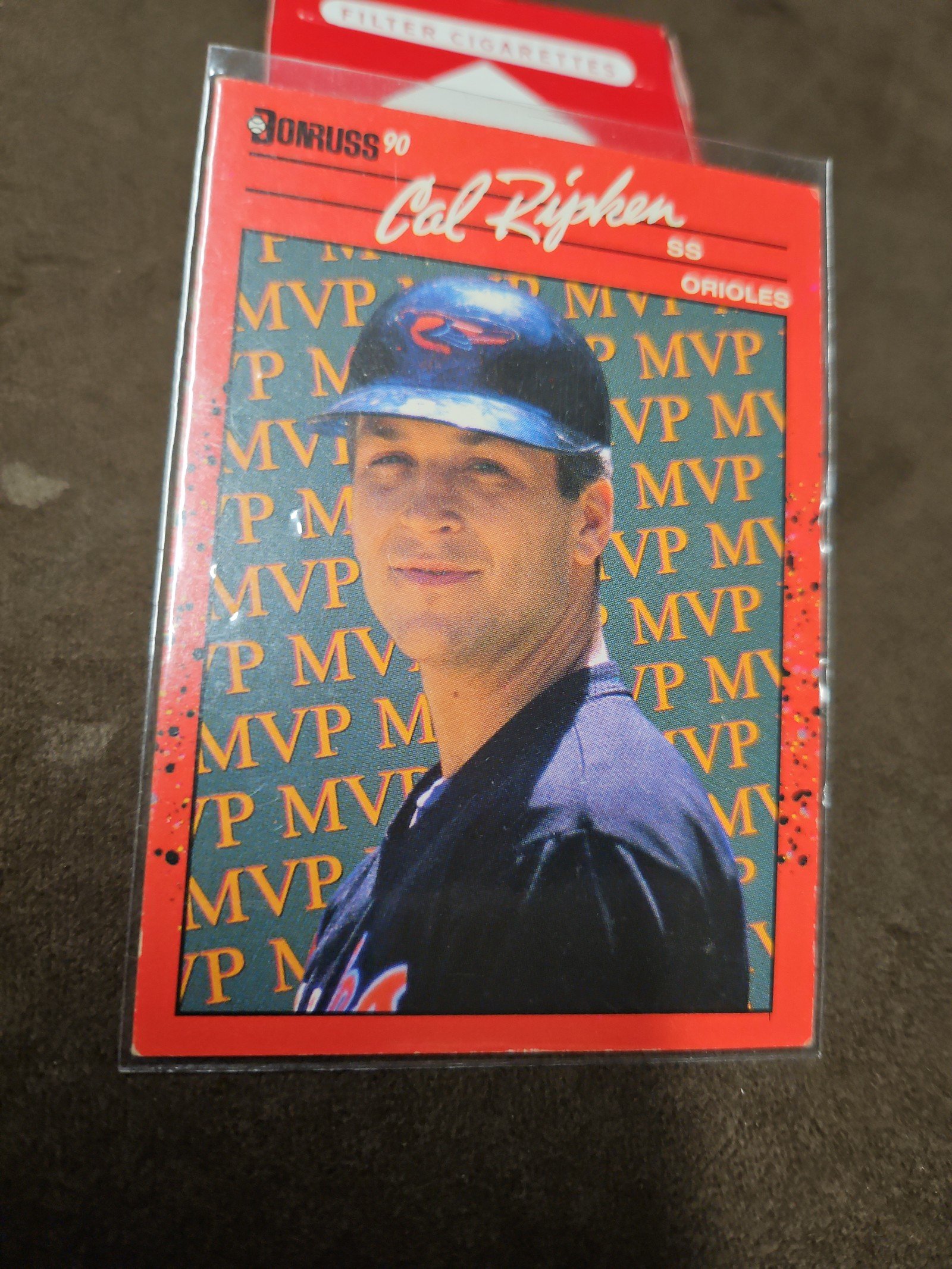 Cal ripen Jr baseball card