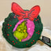 Dr. Seuss Grinch Christmas Wreath Figural Crossbody Loungefly