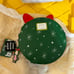 Dr. Seuss Grinch Christmas Wreath Figural Crossbody Loungefly