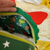Dr. Seuss Grinch Christmas Wreath Figural Crossbody Loungefly