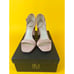 Pelle Moda Gabi II Ankle Strap Sandals Heels Womens 7.5 M Pink Suede Strappy NWB