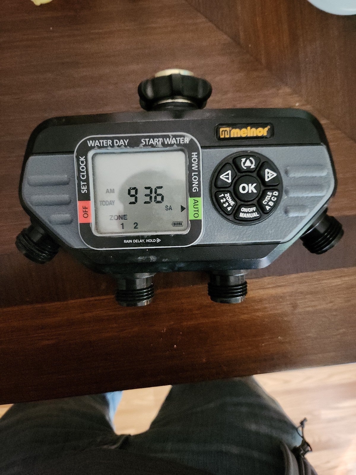 Melnor 73280 digital water electric hose timer 4 zone