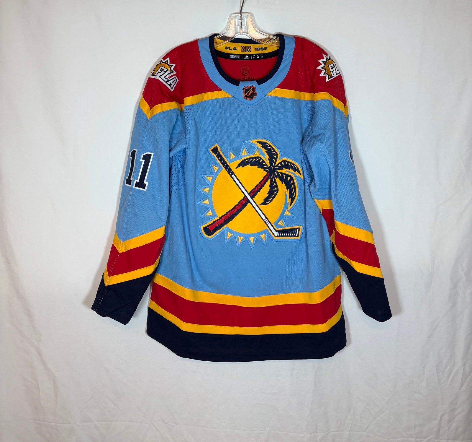 Adidas Panthers #11 Huberdeau Reverse Retro 2.0 Hockey Jersey Size 42 XXS