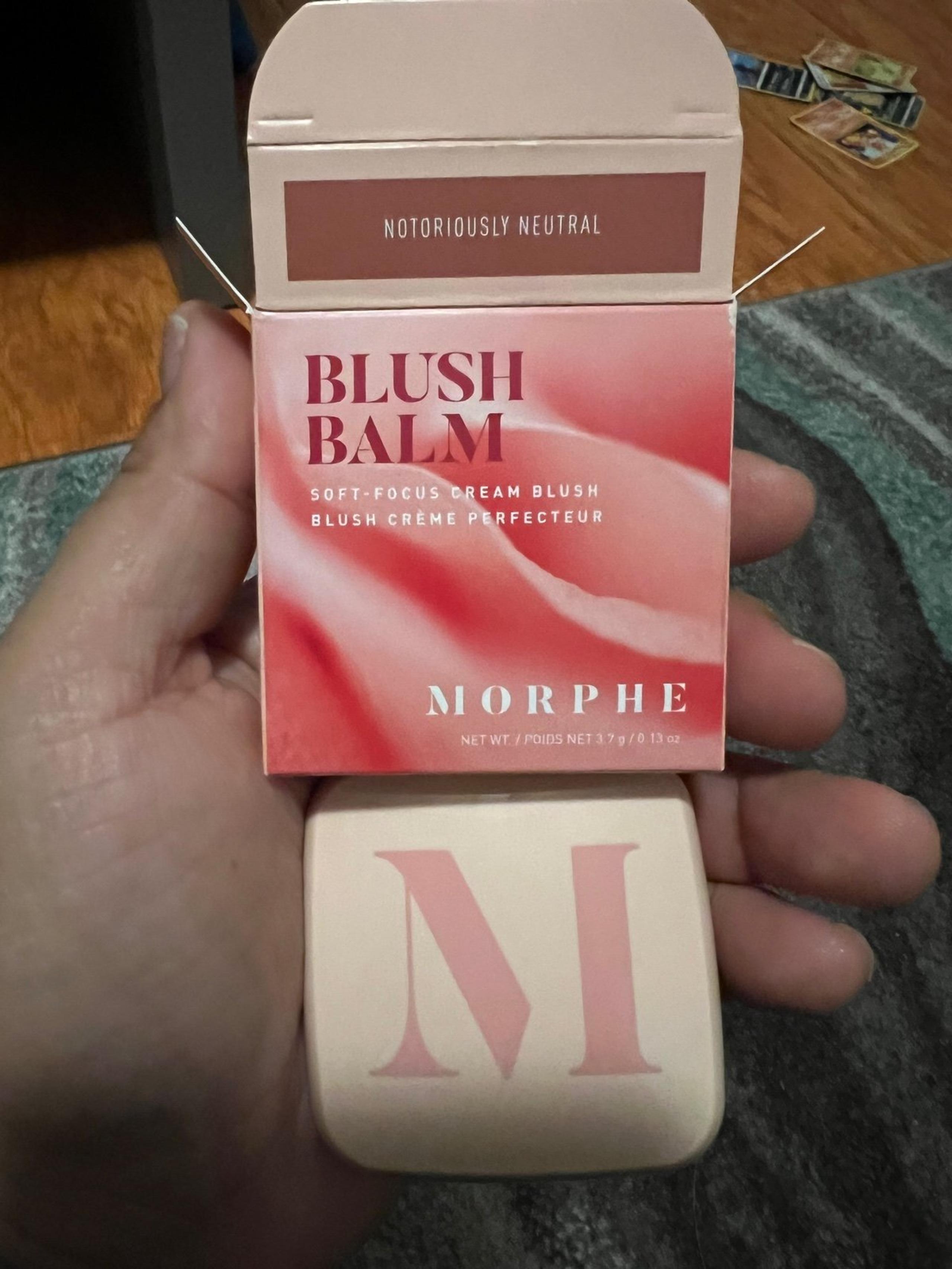 Morphe cream blush