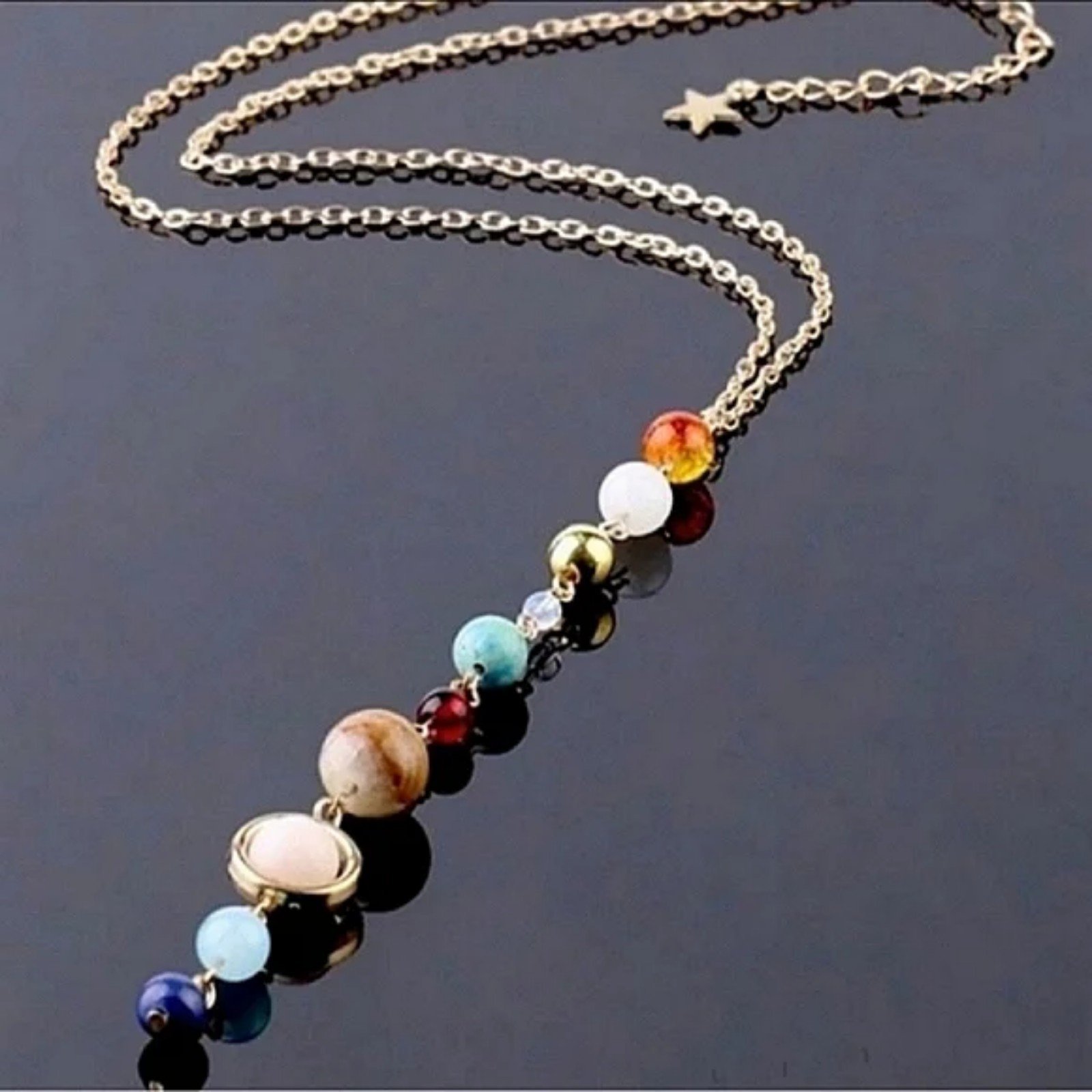 Free People Solar System Planets Necklace