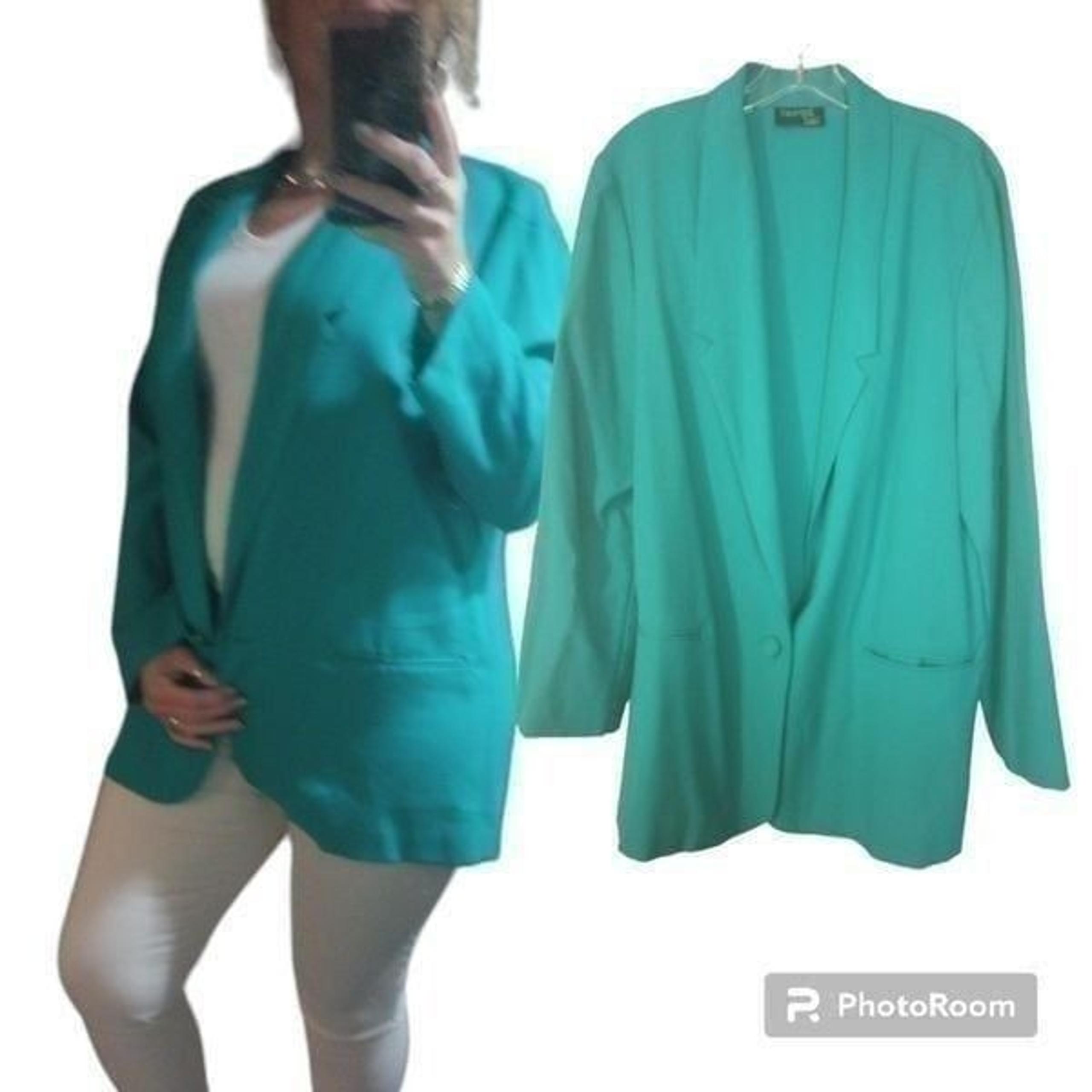 Vintage fundamental things single-breasted blazer with front pockets