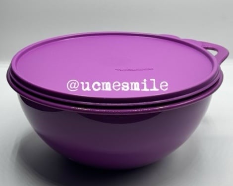 Tupperware Purple 2.75L Thatsa Mixing Bowl