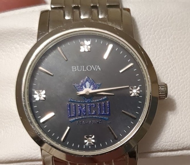 Bulova Diamond series UNCW (UNC Wilmington) watch