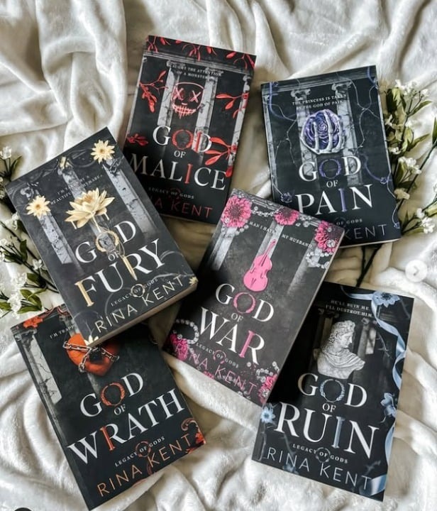 Legacy of Gods Series 6 Books Set by Rina Kent (English, Paperback)