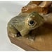 Wood Carving Man With Frog Made In Italy
