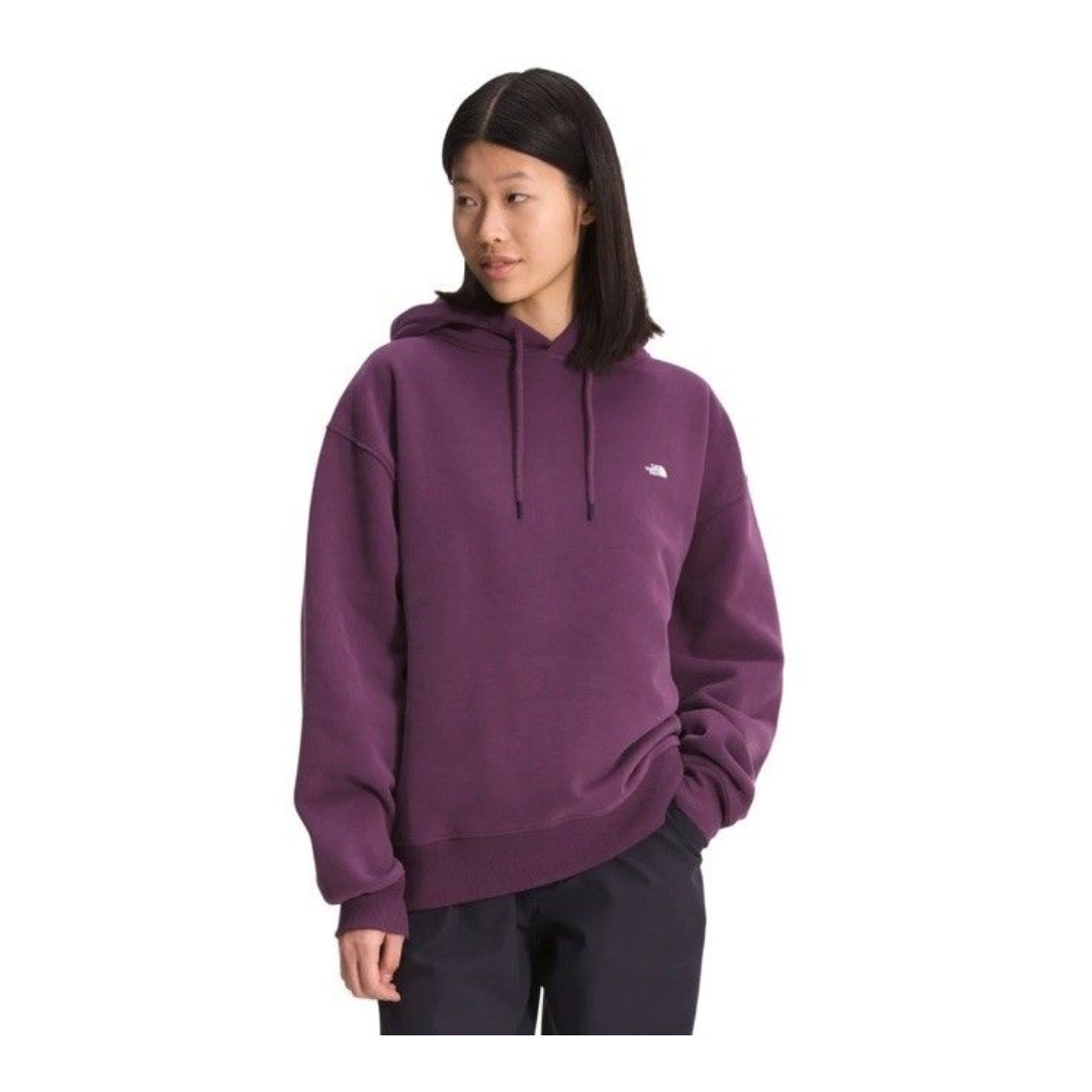 The North Face Hoodie Womens Blackberry Wine City Standard Relaxed Streetwear 2X