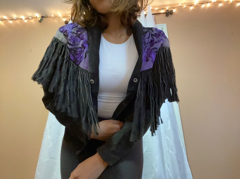 Vintage Fringed Jacket