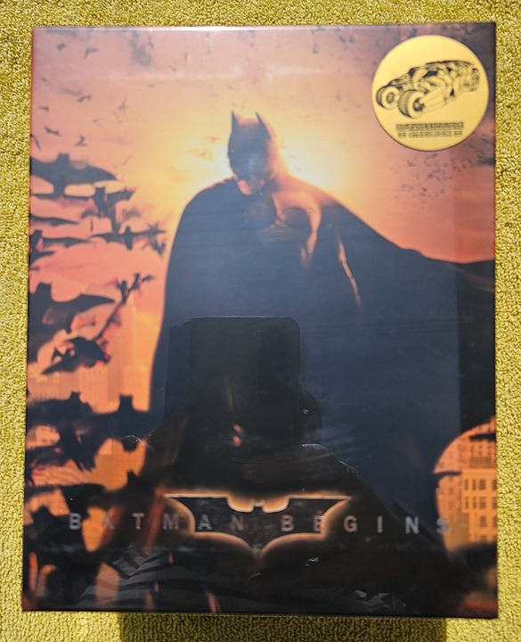 Blufans' exclusive #060 - Batman Begins steelbooks 1-click box set - New & OOP