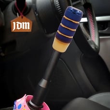 BRAND NEW UNIVERSAL Burnt Blue Frosted Manuel Stick Shift Knob & Extender