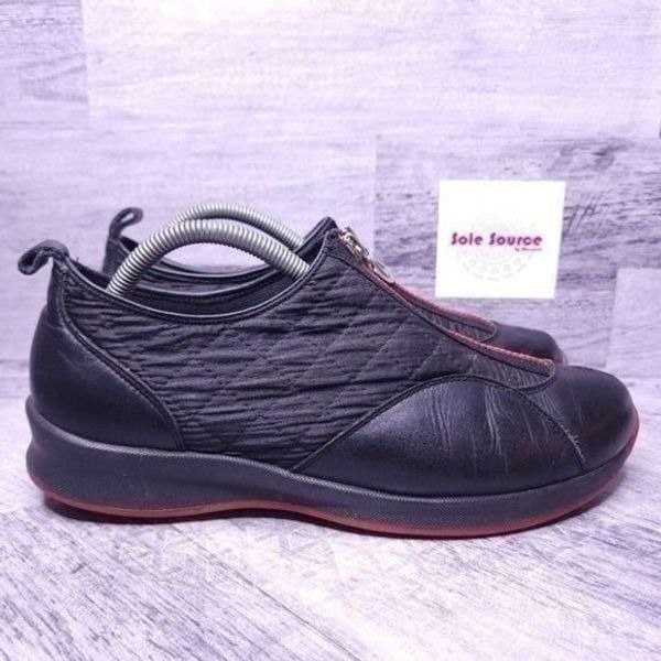 Equipt for Play OMG Quilted Nylon Golf Shoe Black Red Women's sz 10