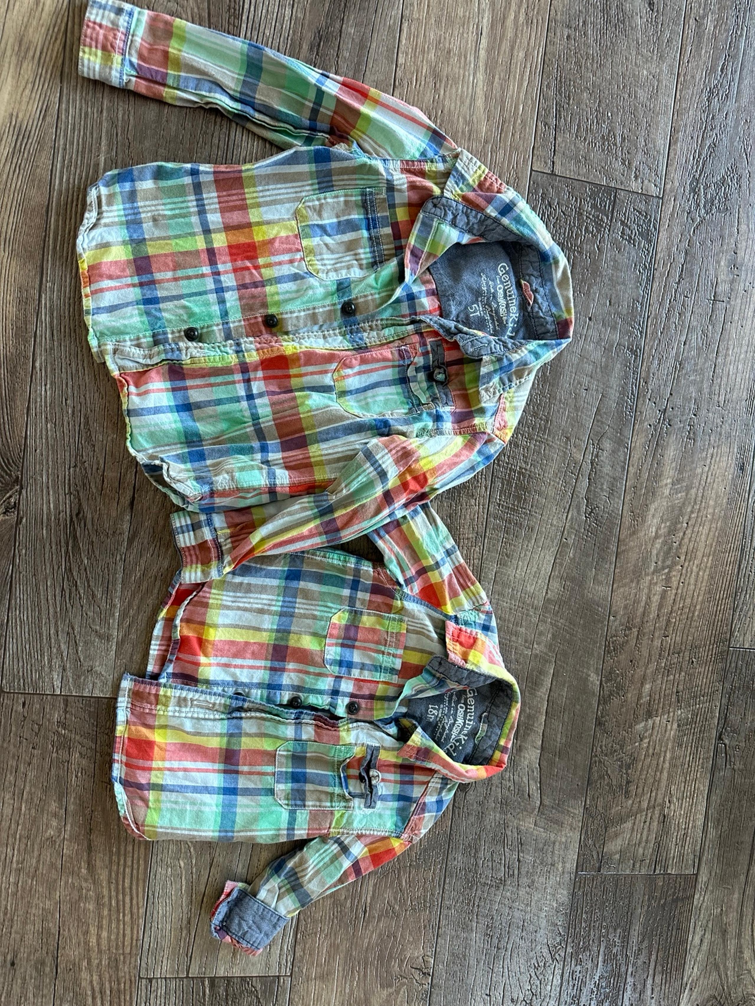 Matching brother sibling dress shirts button down