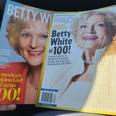 Betty White Commemorative Edition and Hollywood story special edition