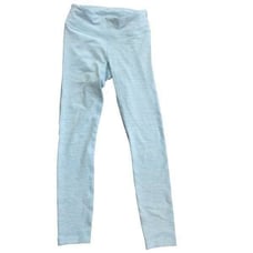 Outdoor Voices womens sky blue techsweat athletic leggings yoga pants sz XS