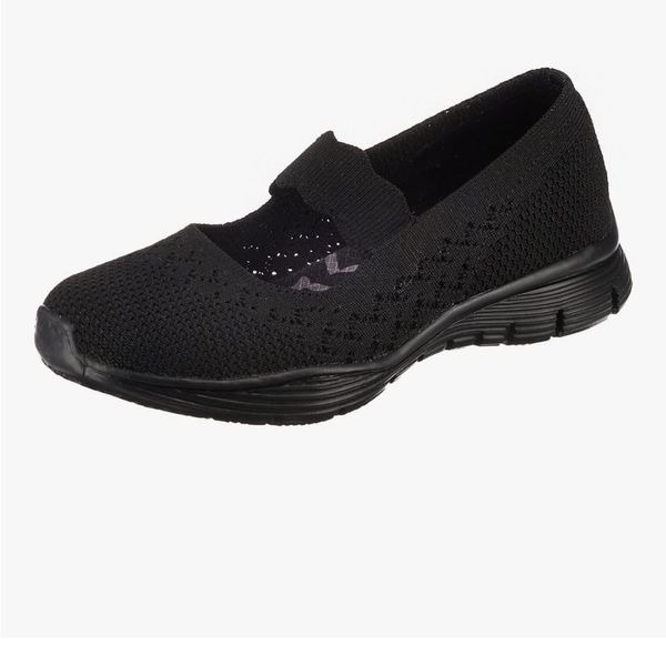 Skechers Seager Power Hitter Mesh Mary Jane Shoes | Size 8