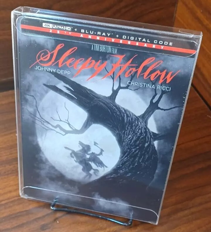 Sleepy Hollow Steelbook (4K+Blu-ray)-NEW-w/PROTECTIVE SLEEVE-Free Box Shipping