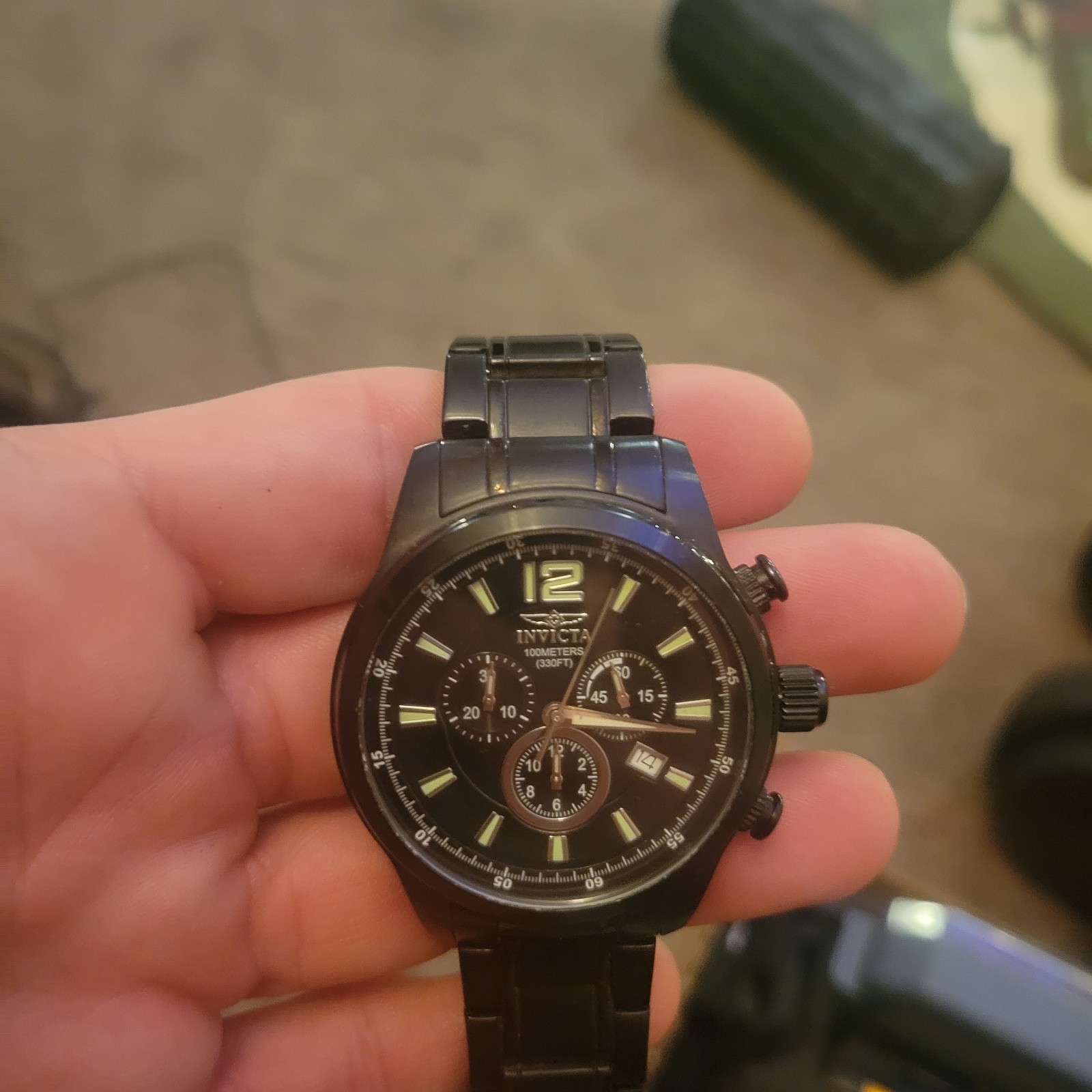 Invicta Chronograph Dial Watch