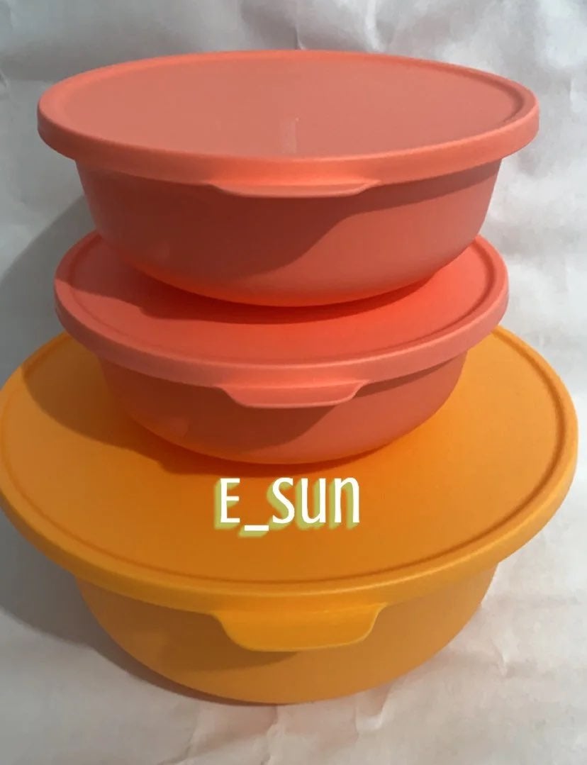 TUPPERWARE ALHOA BOWL SET