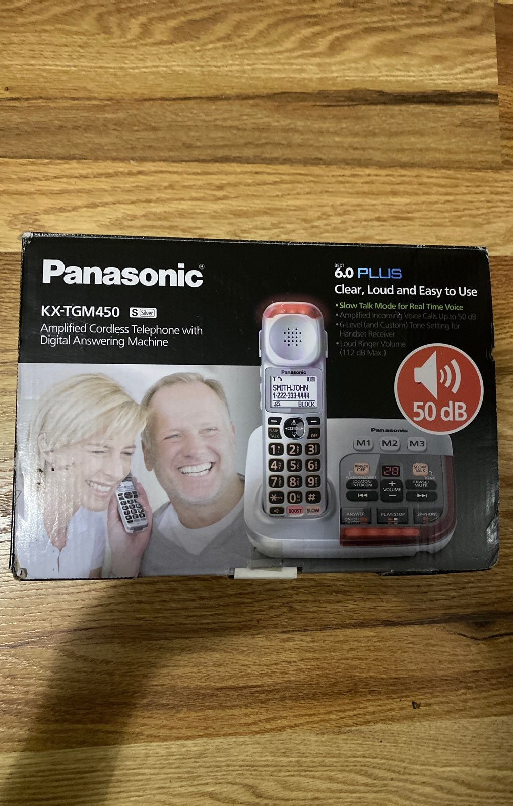 Panasonic amolified home phone